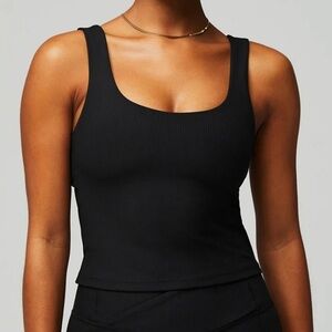 NWT Fabletics oasis rib knit built in bra tank